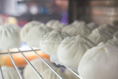 烧包,小甜面包,蒸菜,猪肉,中国食品,小吃,组物体,餐馆,亚洲