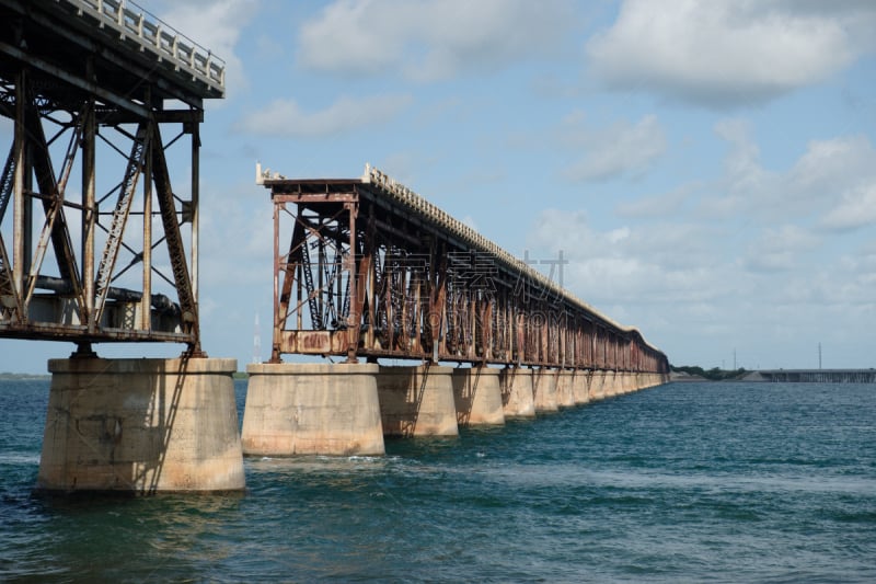 bahia honda key,佛罗里达,灵性,图钉,侧面视角,海港,桁架桥,西,联系,建造