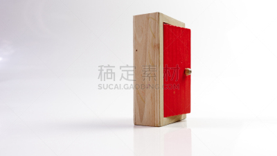 木制,门,开着的,红色,关闭的,里面,挨家挨户推销的人,住宅房间,水平画幅,建筑