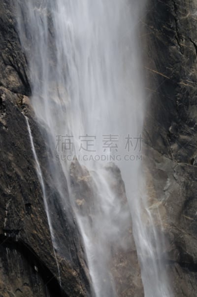 瀑布,大特写,亚当斯,赖厄德镇,极端天气,垂直画幅,水,枝繁叶茂,白色,明星