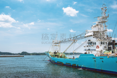 海港,风景,天空,水平画幅,云,海岸地形,交通方式,盐釜市,渔船,水湾