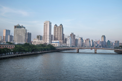 河流,广州,广东省,水,天空,新的,水平画幅,无人,海港,户外