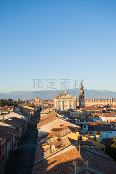 城墙,都市风景,城市,意大利,帕多瓦省,帕多瓦,威尼托大区,中间部分,垂直画幅
