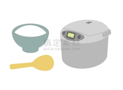 米,电饭锅,背景分离,碳水化合物,日本食品,食品,主食,简单,餐具,白米