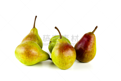 梨,白色背景,分离着色,水平画幅,素食,无人,湿,生食,维生素,果汁