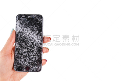 拆毁的,划痕,女人,显示器,手机,损坏的,坏掉的,设备用品,修理,毁坏