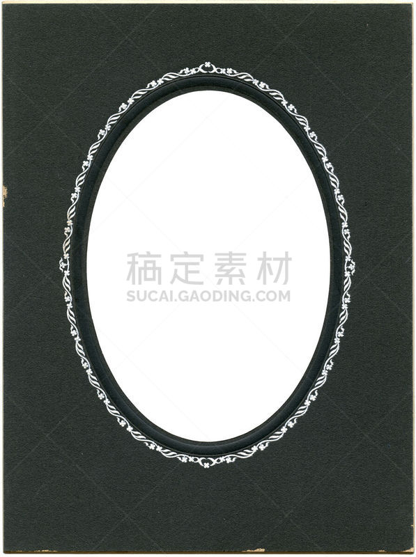 边框,1900,纸玩偶,相册,垂直画幅,留白,椭圆形,纹理效果,无人