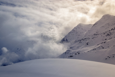 冬天,风景,滑雪场,白昼,明亮,晴朗,非凡的,暴风雨,水平画幅,雪