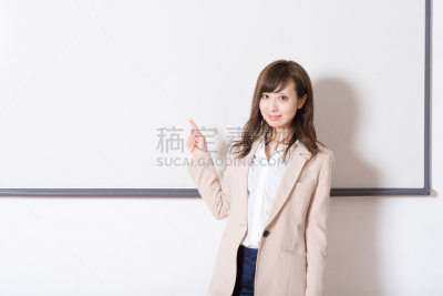 日本人,女人,教室,研究会,讲座板,演说家,讲师,东亚,套装,仅成年人
