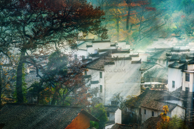 过去,建筑体,婺源,安徽省,建筑,无人,古老的,纯净,建筑结构,水平画幅