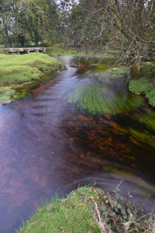 河流,bodmin moor,特拉华,自然,垂直画幅,康沃尔,无人,运动模糊,户外,淡水