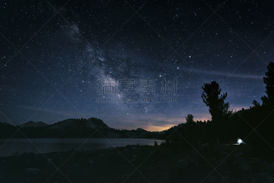 夜晚,天空,加利福尼亚内华达山脉,墨尔经,美国,水平画幅,无人,2015年,户外,加利福尼亚