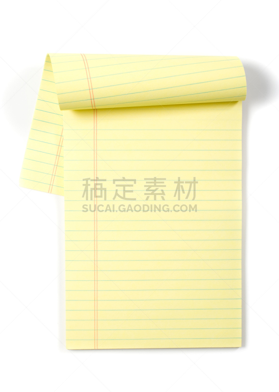 笔记本,速记机,垂直画幅,留白,折叠的,蓝色,剪贴画,卷着的,黄色,书