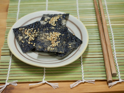 海草,脆饼干,韩国食物,海鞘纲动物,朝鲜的新年,韩国中秋节,紫菜,韩语,日本食品,米