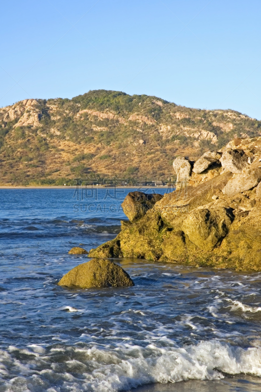 马萨特兰,墨西哥,鹿岛,海岸线,自然,垂直画幅,水,旅游目的地,地形,岩石