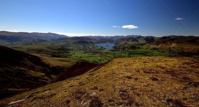 凯立克,田地,绿色,坎布里亚,云景,格里斯代尔派克,云,英国,英格兰,英格兰湖区