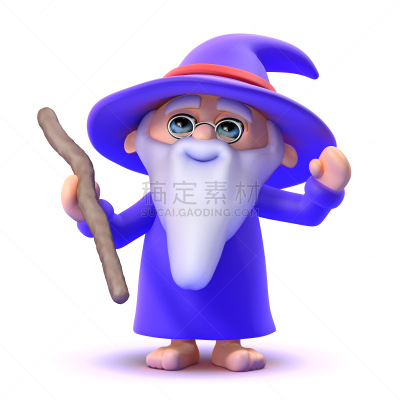 三维图形,男巫,石膏,绘画插图,性格,卡通,怪异,哥特式风格,白色,智慧