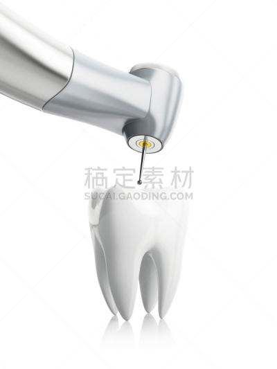 人的牙齿,垂直画幅,绘画插图,牙医,钻孔机,组物体,图像,特写,牙钻,白色