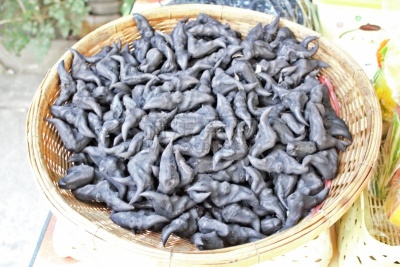 煮食,泰国,市场,熟的,水,褐色,坚果,水平画幅,无人,水牛