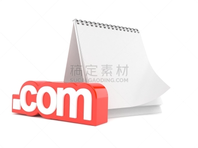 空白的,日历,互联网,白昼,红色,com域名,白色背景,文字,空的,背景分离
