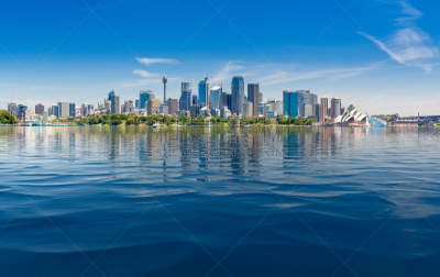 悉尼港湾,全景,戏剧性的天空,都市风景,国际著名景点,悉尼,新南威尔士,海港,环境,著名景点