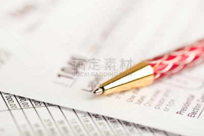 1040税表,美国,个性,水笔,税表,水平画幅,税,特写,文档,一年生植物