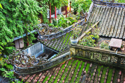 中国庙,都市风景,修道院,水平画幅,人,旅行者,建筑业,越南,商业金融和工业,佛教