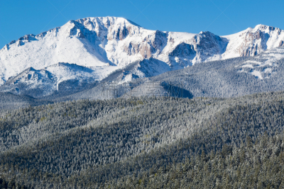 科罗拉多州,派克山峰国家森林,雪,泉,自然,寒冷,季节,雪山,冬天,图像