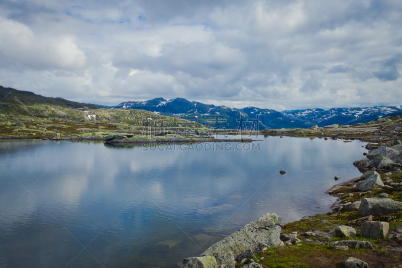 恶魔之舌,夏天,地形,山,全景,自然美,挪威,voringsfossen,埃德峡湾,奇迹石