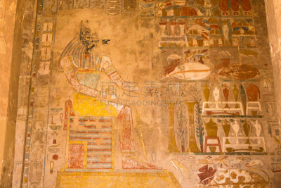 Hatchepsut Temple. The Tombs of the Nobles, located on the West Bank’s cliffs used to be where Elephantine island’s governors. Egypt, Africa.