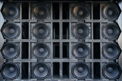 扬声器,音乐,抽象拼贴画,巨大的,黑色,图像,音乐符号,环绕立体声,刻板印象,艺术