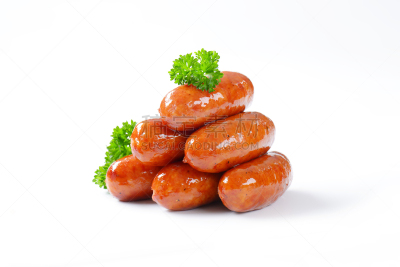 香肠,格子烤肉,经加工的肉,水平画幅,无人,开胃品,肉,烤的,闪亮的,短的