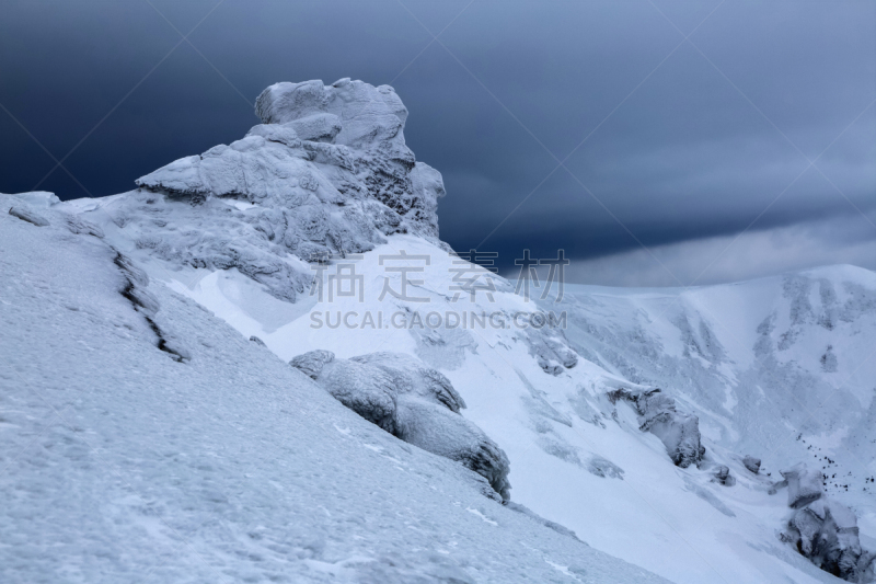 纹理效果,雪,雾,地形,霜,冻结的,秘密,接力赛,童话故事,天空