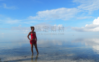 美,菲律宾人,宁静,水平画幅,沙子,菲律宾,早晨,夏天,户外,海洋
