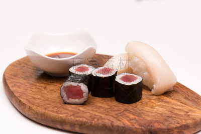 寿司,清新,鱼类,美味,传统,菜单,波兰,背景分离,食品,米