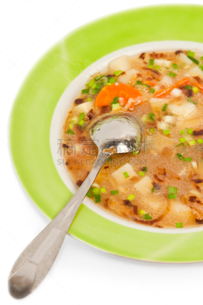 蔬菜,汤,瓷器,洋葱,膳食,清新,垂直画幅,水,胡萝卜,煮食