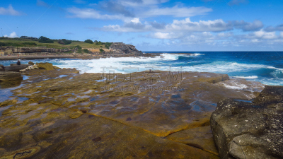 库吉海滩,伯利海滩,路,coogee,水平画幅,无人,邦迪枢纽,大洋洲,南澳大利亚,澳大利亚
