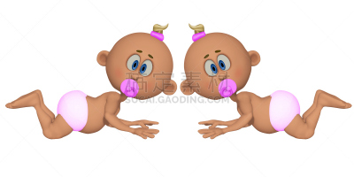 双胞胎,三维图形,水平画幅,形状,绘画插图,代表,玫瑰,生日,卡通,男性
