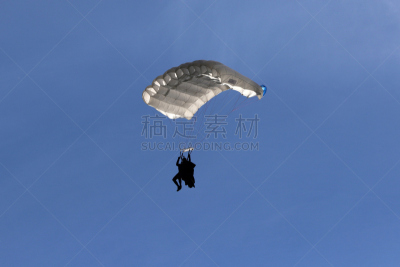定点跳伞,挪威,天空,降落伞运动,风,水平画幅,无人,户外,自由,高处