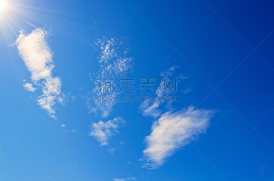 天空,太阳,蓝色,紫外线辐射,自然,臭氧层,美国,水平画幅,无人,云