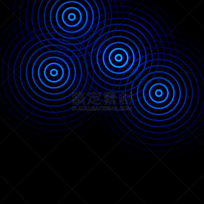 放焰火,圆形,背景,抽象,深蓝,天空,留白,绘画插图,平视角,光