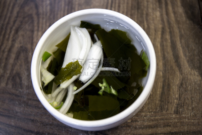 海草,汤,韩国食物,焖菜,食品,顶部,紫苏,餐具,自制的,韩国