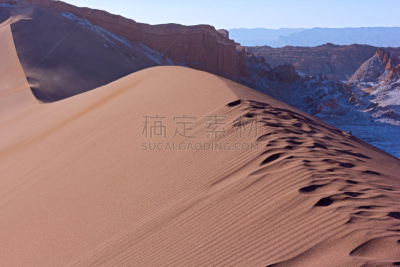 高处,智利,南美,沙丘,非凡的,阿塔卡马沙漠,岩层,与众不同,超现实主义的,山脊