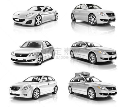 跑车,银色,三维图形,华贵,掀背车,轿车,汽车,白色背景,侧面视角,机动车