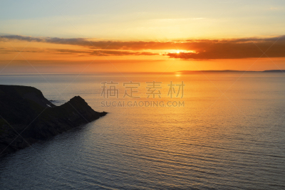 宁静,自然美,圆形,在上面,动物头,巴利巴宁,夏隆河,戈尔韦,克莱尔郡,爱尔兰共和国