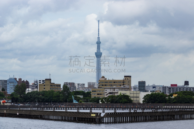 View from Toyosu canal Sumida River side２