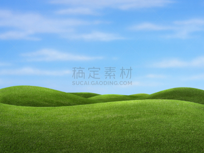 天空,蓝色,山,绿色,背景,草,草地,幻想,地平线,翻滚