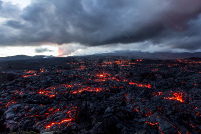 熔岩,火山,田地,水平画幅,夜晚,无人,火山地形,户外,烟,俄罗斯