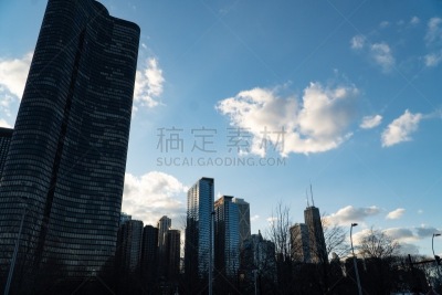 芝加哥市,塔,美国中西部地区,伊利诺斯州,华丽一英里,里,现代,著名景点,散步道