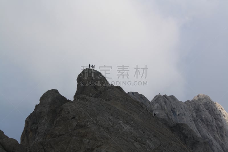 马尔莫拉达峰,多洛米蒂山脉,天空,美,风,水平画幅,无人,户外,山,阿尔卑斯山脉